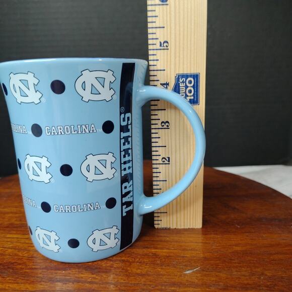 NC North Carolina TAR HEELS Coffee Tea Mug Cup Light Blue The Memory Company - Picture 8 of 8